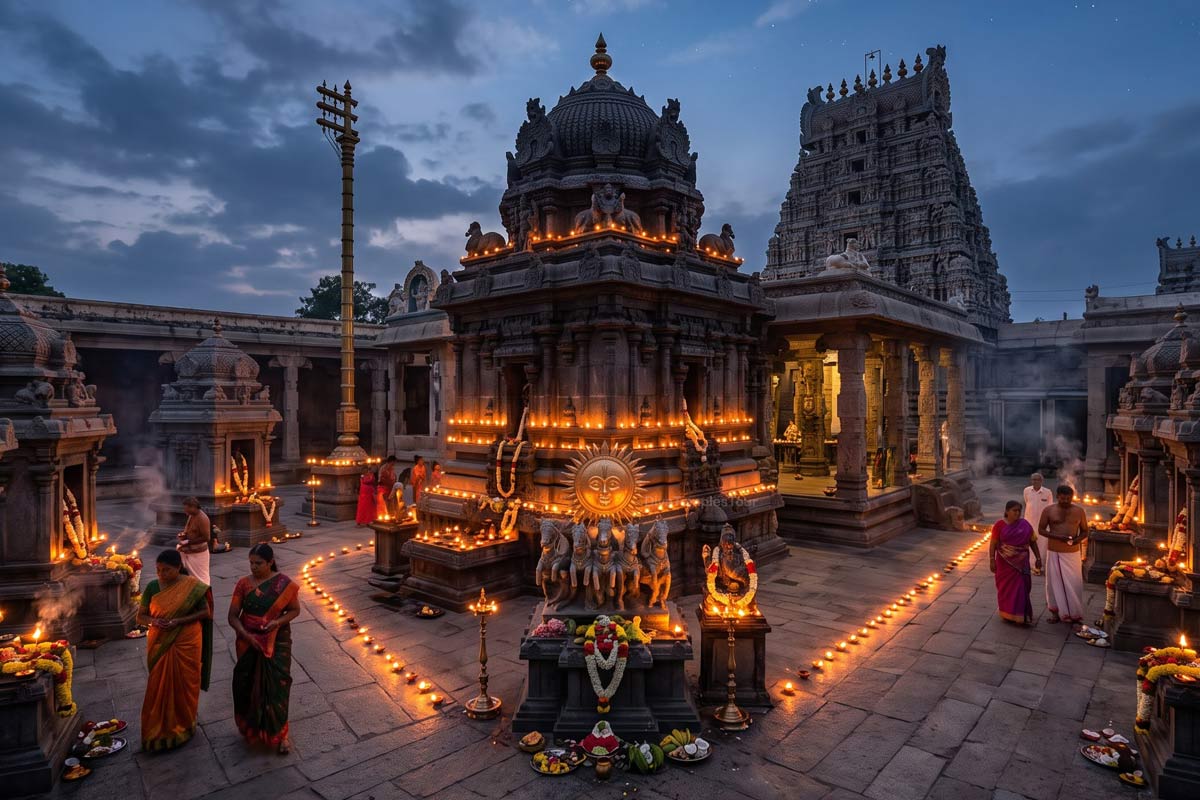 good day to visit navagraha temples