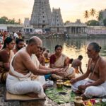 amavasai tharpanam ritual performed by priest